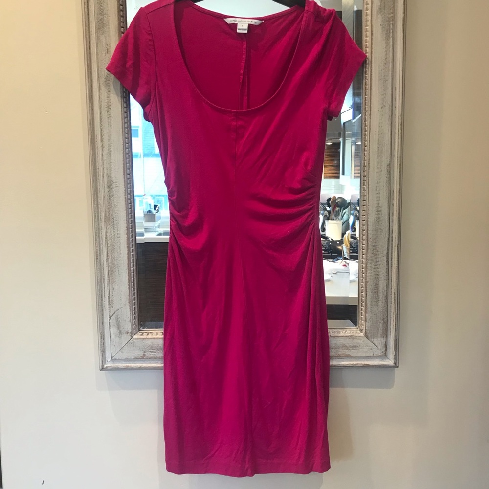 DVF “Bally” Cap Sleeve Dress